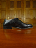 26/0881 nearly new tricker's 'devon' black calf leather oxford brogue shoe uk 8.5