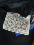 26/0862 vintage gieves & hawkes savile row navy blue d/b worsted wool blazer 43 regular