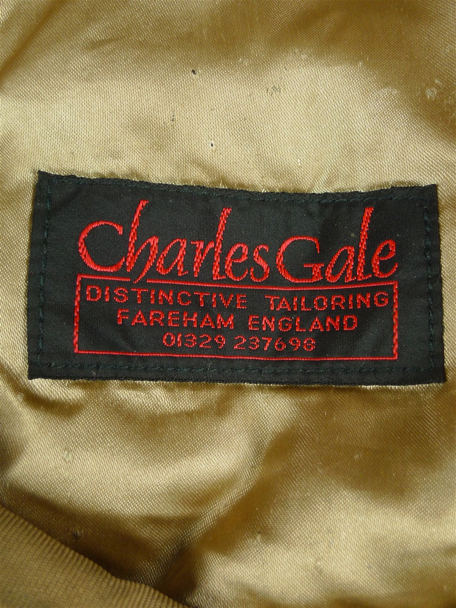 26/0878 vintage british green wp check tweed flat cap for country pursuits / vintage revivals 63 cms