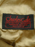 26/0878 vintage british green wp check tweed flat cap for country pursuits / vintage revivals 63 cms