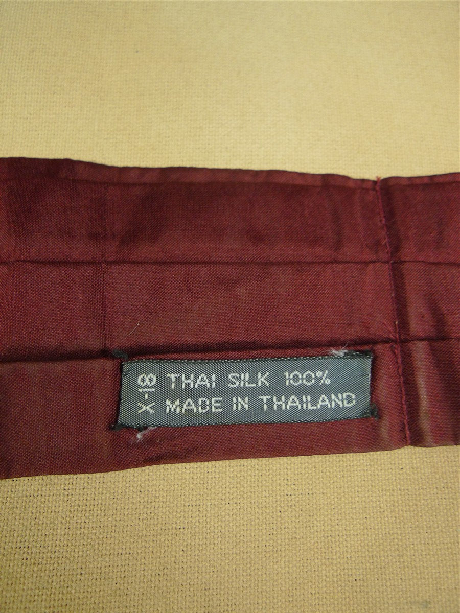 26/0892 genuine vintage silk red / blue & orange cravat for vintage revivals