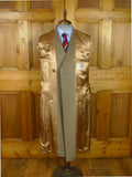 26/0937 vintage genuine crombie melton wool british warm d/b overcoat coat 39-40
