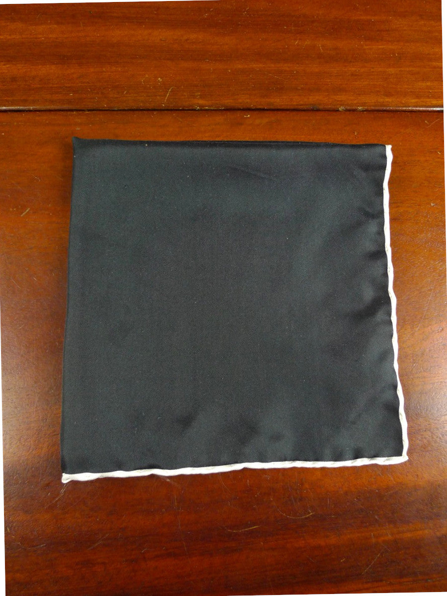 26/0944 immaculate vintage black silk evening dress pocket square