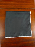 26/0944 immaculate vintage black silk evening dress pocket square