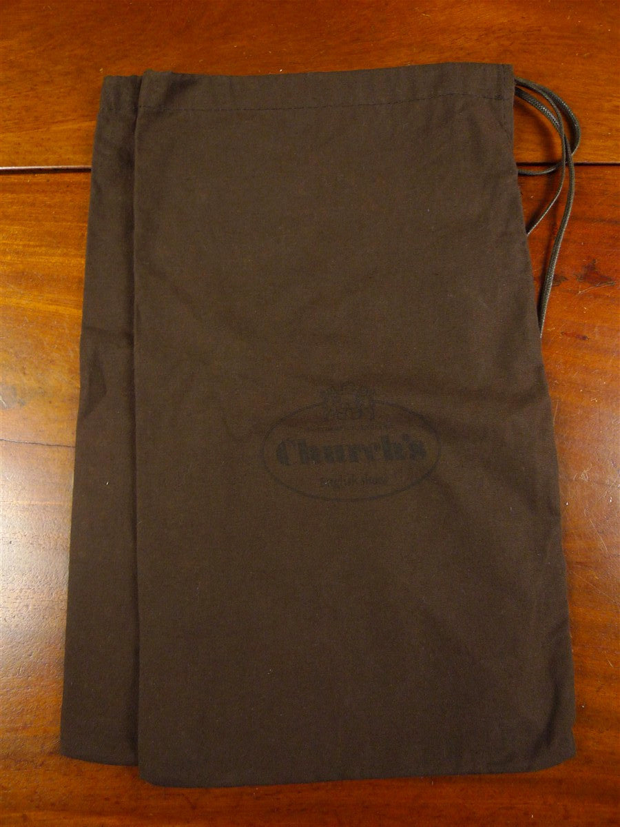 26/0916 church's woven cotton shoe bags pair