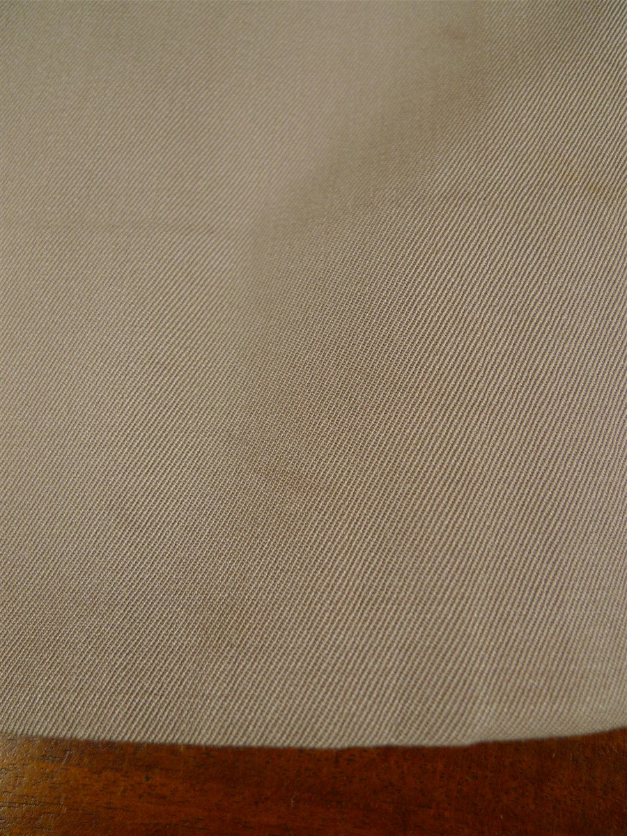 26/0955 vintage 1990 henry poole savile row bespoke beige worsted travel suit 42-43 regular