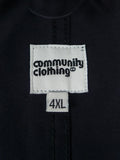 26/0967 community clothing 'james' heavy cotton twill blazer chore jacket 4xl 47-48