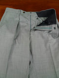 26/0969 immaculate gieves & hawkes savile row mtm grey canvassed wool suit w/ carrier 37-38 regular