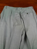 26/0969 immaculate gieves & hawkes savile row mtm grey canvassed wool suit w/ carrier 37-38 regular