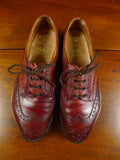 26/0986 wonderful extra-heavyweight vintage trickers mahogany brown commando sole country brogues shoe uk 11