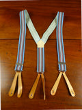 26/0993 genuine vintage blue / red & grey braces for goodwood revival