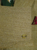 26/0973 immaculate vintage heavyweight green keepers tweed hacking jacket 43 long