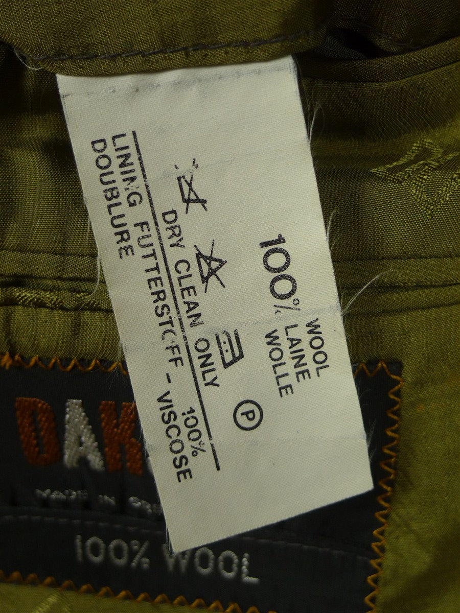 26/0974 vintage daks signature green wp check norfolk style tweed jacket 42 short