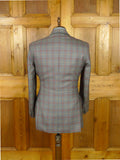 26/0983 VINTAGE TURNBULL & ASSER JERMYN STREET GREY WP CHECK WOOL SPORTS JACKET BLAZER 39-40 REGULAR