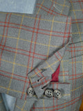 26/0983 VINTAGE TURNBULL & ASSER JERMYN STREET GREY WP CHECK WOOL SPORTS JACKET BLAZER 39-40 REGULAR