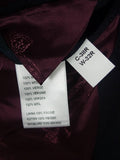 26/0980 immaculate cordings of piccadilly dark navy blue fox bros covert cloth overcoat coat 38 regular