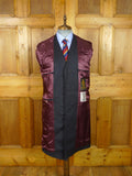 26/0980 immaculate cordings of piccadilly dark navy blue fox bros covert cloth overcoat coat 38 regular