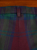 26/0975 vintage bespoke tailored tartan evening dress trouser 42-46