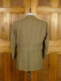 26/0972 vintage bladen gamekeeper norfolk style tweed jacket 43 short to regular