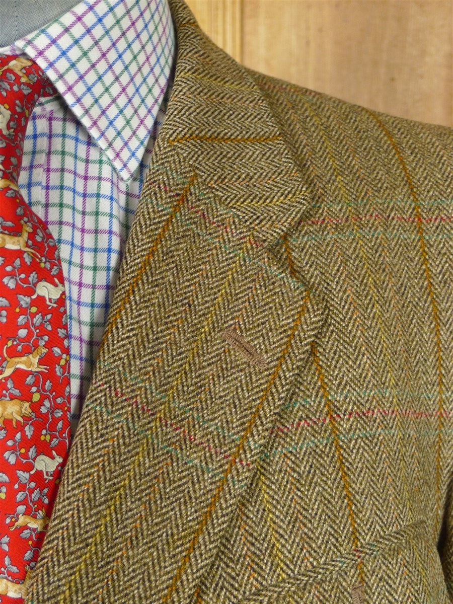 26/0972 vintage bladen gamekeeper norfolk style tweed jacket 43 short to regular