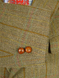 26/0972 vintage bladen gamekeeper norfolk style tweed jacket 43 short to regular