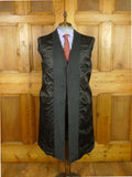 26/1022 immaculate vintage heavyweight grey chesterfield overcoat coat 40