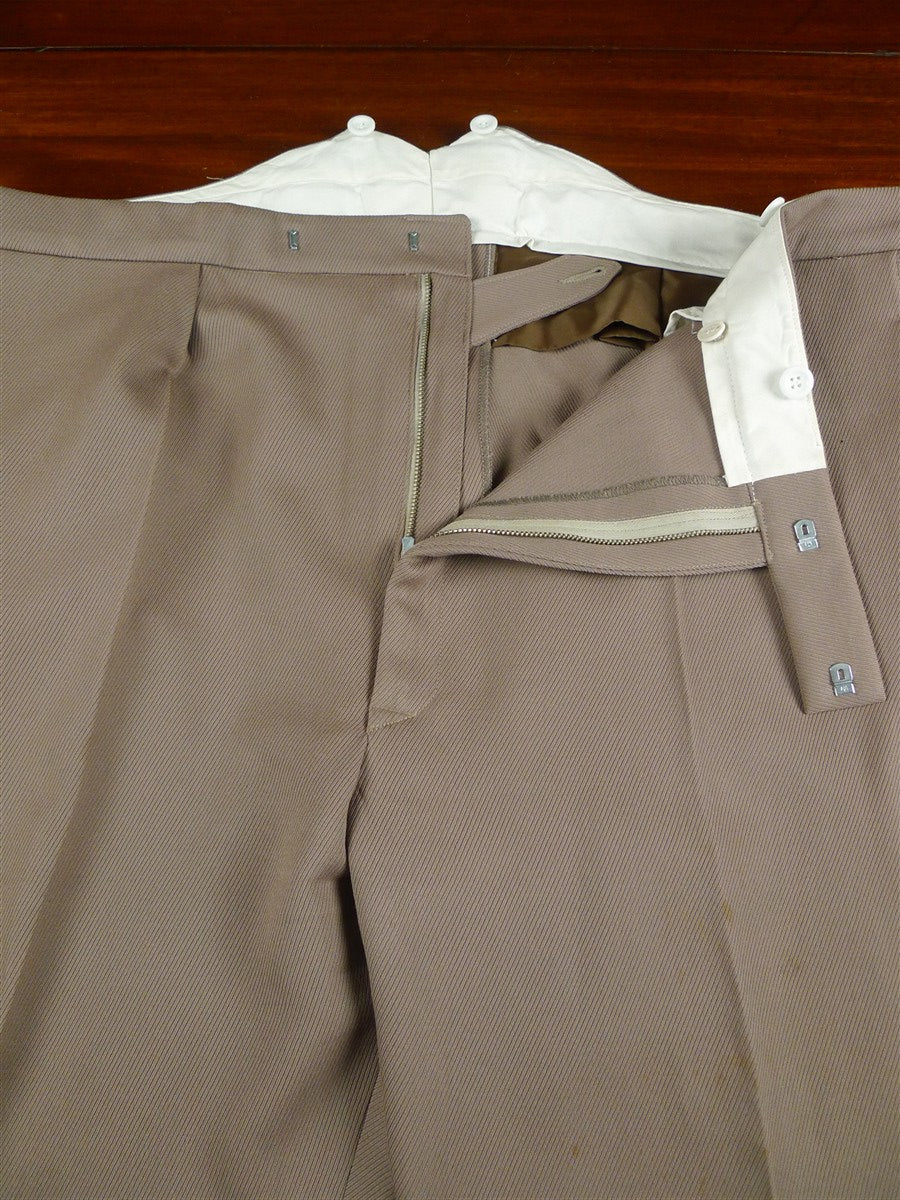 26/1000 vintage goddard of norfolk 2017 bespoke fawn cavalry twill country trouser 46-51