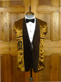 26/1007 immaculate cordings of piccadilly dark brown velvet smoking / dinner jacket 40 short