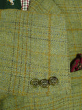 26/1010 p&j haggart of aberfeldy green wp check tweed jacket 48 regular