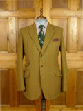 26/1011 vintage brown wp check heavyweight twill riding style jacket 44 long