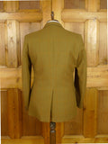 26/1011 vintage brown wp check heavyweight twill riding style jacket 44 long