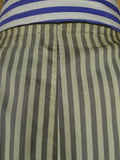 26/1014 vintage 1988 dege & sons savile row bespoke heavyweight grey pin-stripe 3-piece suit 41 regular