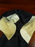 26/1014 vintage 1988 dege & sons savile row bespoke heavyweight grey pin-stripe 3-piece suit 41 regular
