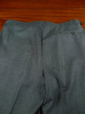 26/1006 immaculate 2000 dege savile row bespoke grey worsted wool 3-piece suit plus spare trouser 40 regular