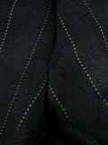 26/1008 vintage 1983 dege & sons savile row bespoke charcoal grey pin-stripe worsted waistcoat & matching trouser 42-43 regular
