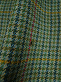 26/1016 vintage john g hardy bespoke green gun check tweed plus 2s 42-46