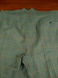 26/1016 vintage john g hardy bespoke green gun check tweed plus 2s 42-46