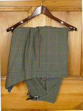 26/1016 vintage john g hardy bespoke green gun check tweed plus 2s 42-46