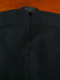 26/1048 vintage savile row bespoke black barathea wool high-rise evening trouser 38-42
