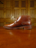 26/1059 vintage foster & son jermyn street cognac brown leather chukka boot uk 8