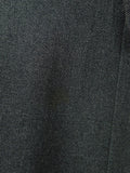 26/1045 vintage 1996 dege savile row bespoke grey worsted twill suit jacket & matching waistcoat 40-41 short to regular
