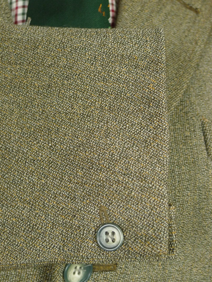 26/1037 vintage heavyweight green keepers tweed hacking jacket 42 short