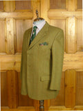 26/1038 immaculate vintage welsh & jefferies john g hardy cloth wp check tweed jacket 42 short to regular