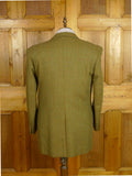 26/1038 immaculate vintage welsh & jefferies john g hardy cloth wp check tweed jacket 42 short to regular