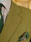 26/1038 immaculate vintage welsh & jefferies john g hardy cloth wp check tweed jacket 42 short to regular