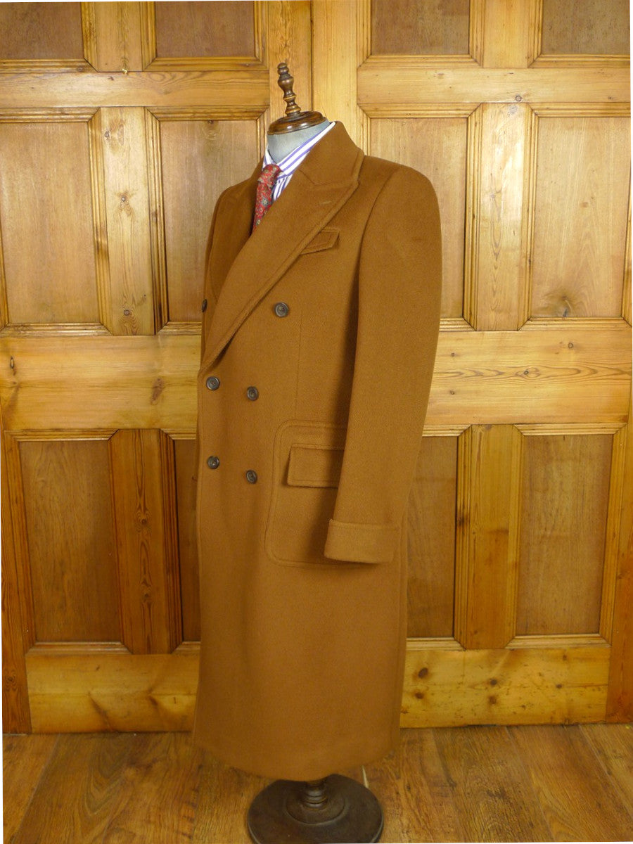 26/1040 immaculate cordings elysian wool d/b polo coat overcoat rrp £875 40
