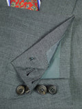 26/1041 dege & skinner 2013 savile row bvespoke grey worsted suit 44 regular (portly cut)
