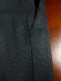 26/1058 dege & skinner 2003 savile row bespoke charcoal grey worsted suit 44 regular (portly cut)