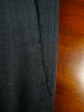 26/1087 dege & skinner 2008 savile row bespoke grey nailhead weave worsted suit 48 regular to long (portly cut)