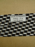 26/1074 immaculate hermes brown blocks pattern silk tie 5452fa